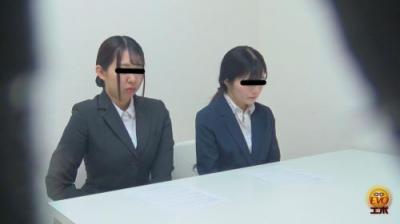 OLセミナー会場隠撮 不慣れな環境による さしこみ下痢便2