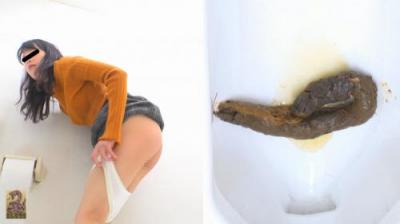 6カメWフルショット 綺麗な女性の恍惚顔うんことおなら