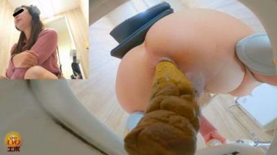 公共トイレ隠撮 ふんばり中にまさか...! オープンドアうんこ2