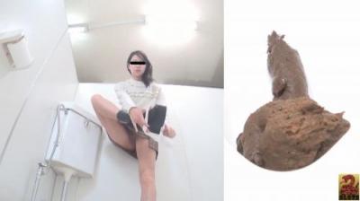 6カメ直下フルショット 極大肛門大放屁大便