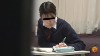 女学生 手作り玩具オナニー