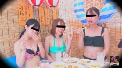 真夏のビーチハウス 食中毒ゲロ下痢ショット
